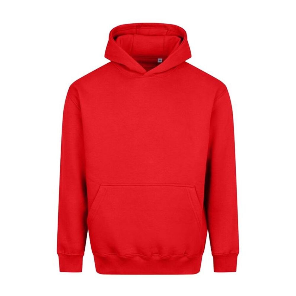 Awdis Mens Vision Heavyweight Hoodie / Fire Red
